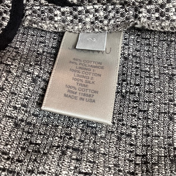 Jason Wu Tweed Black Short Shorts - Picture 9 of 9